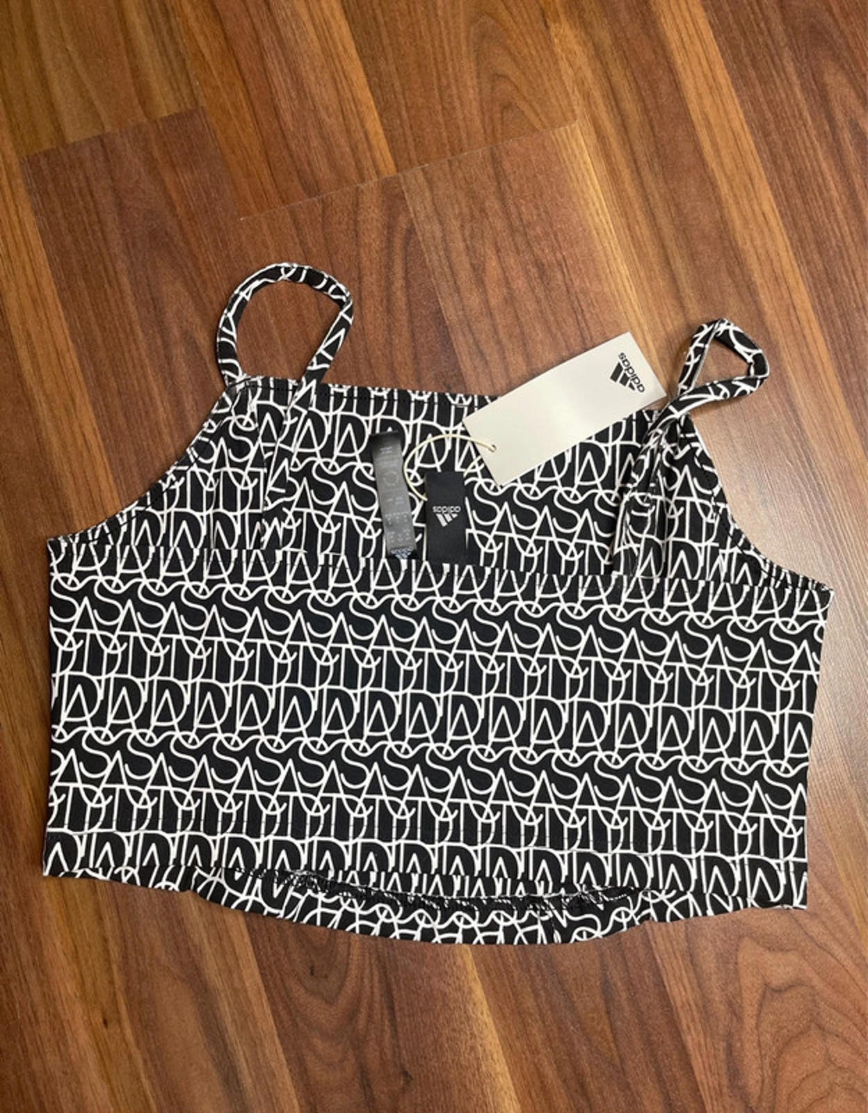 Adidas all over top tank women size 10