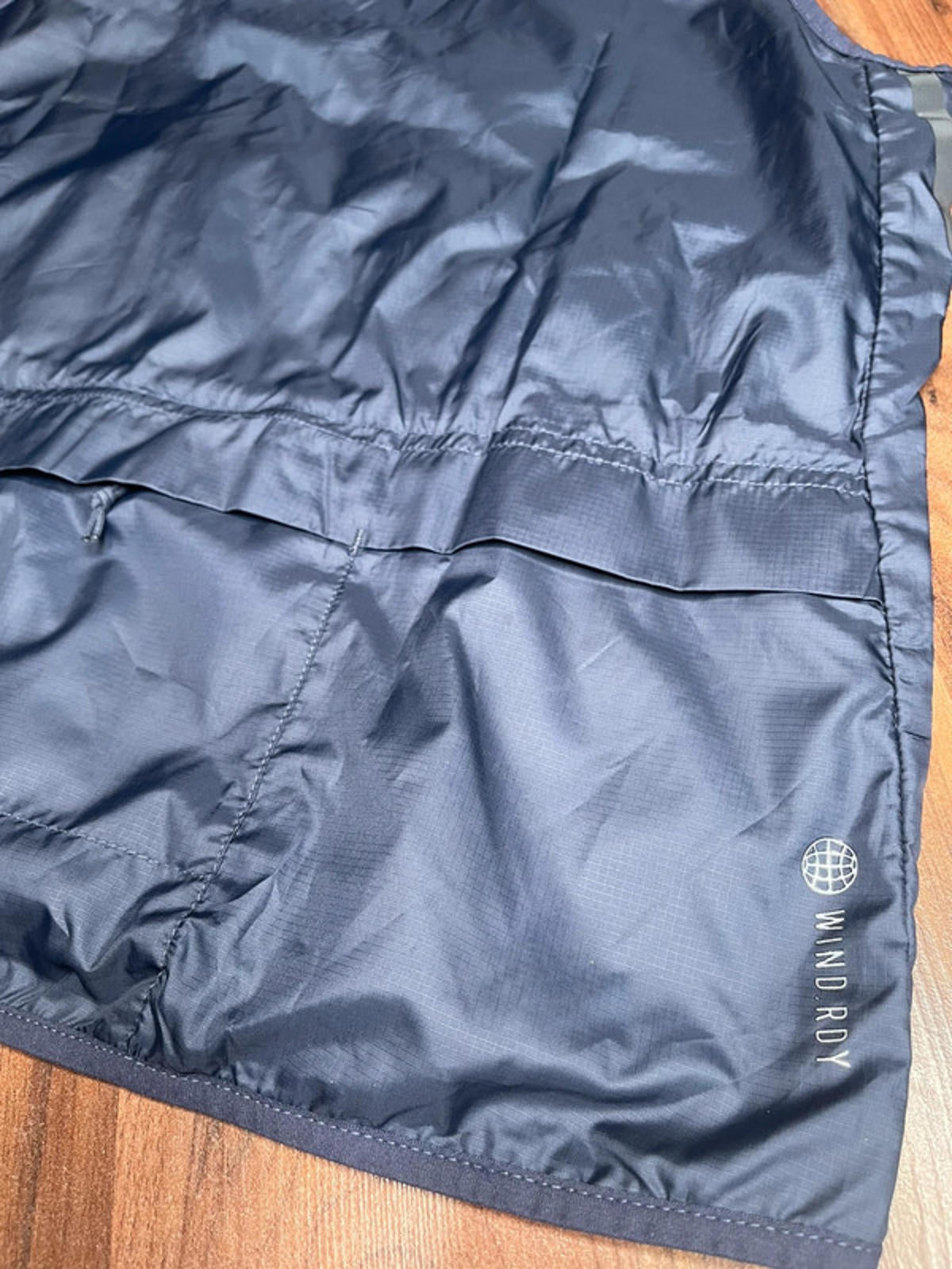 adidas Women Run Icon 3-Stripes Running Wind Vest size M