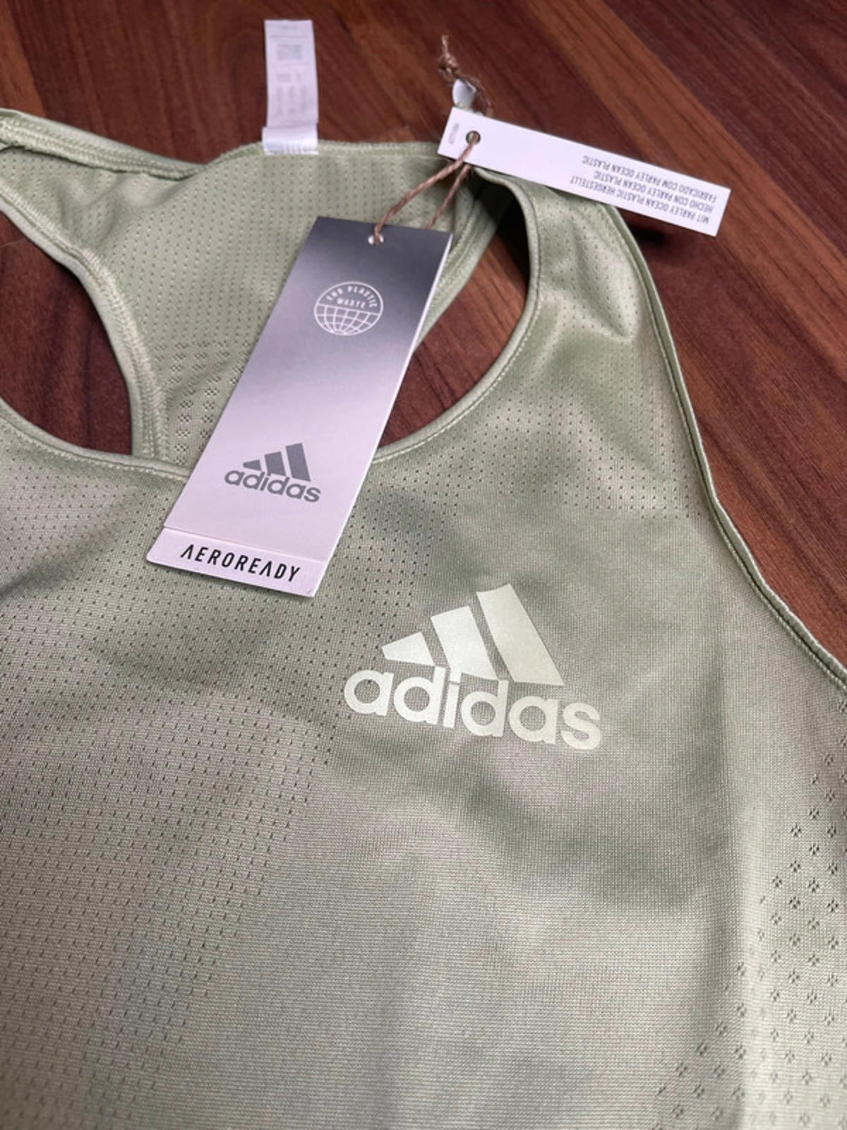 Adidas adizero running tank top women size 6