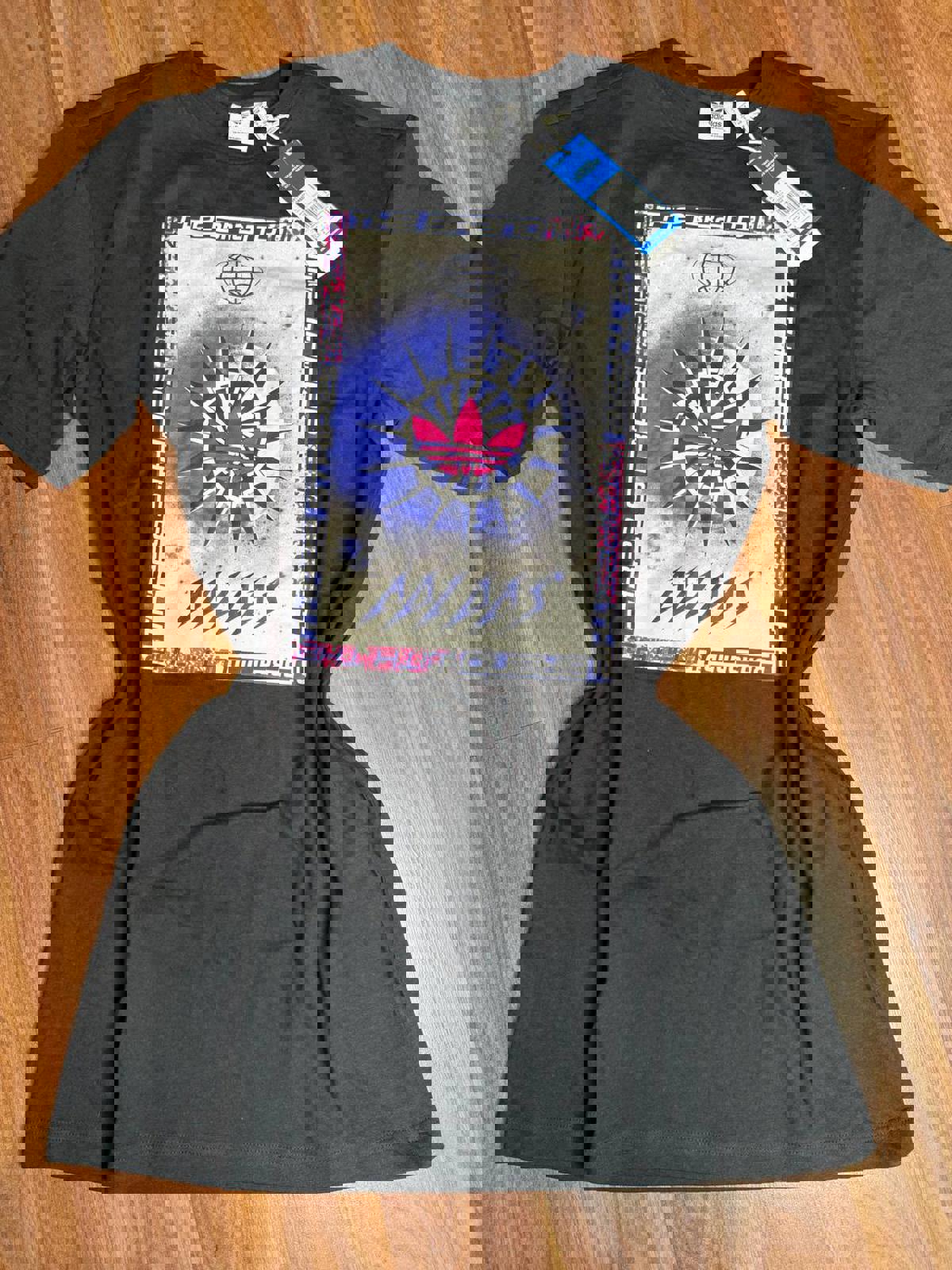 Adidas Graphic Jersey dress women Tee - Black Size 8