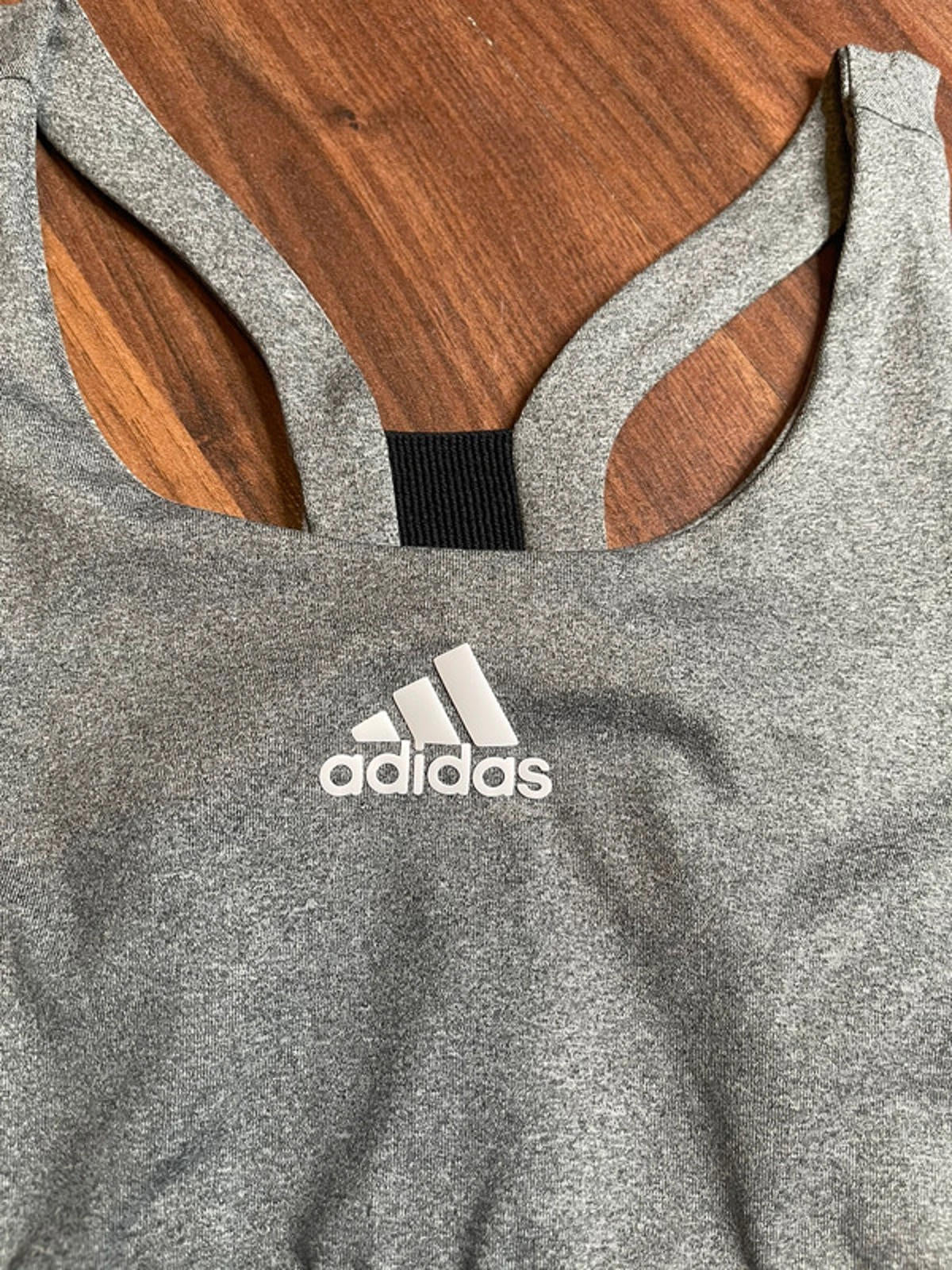 Adidas aeroready training sport bra grey size 13-14y