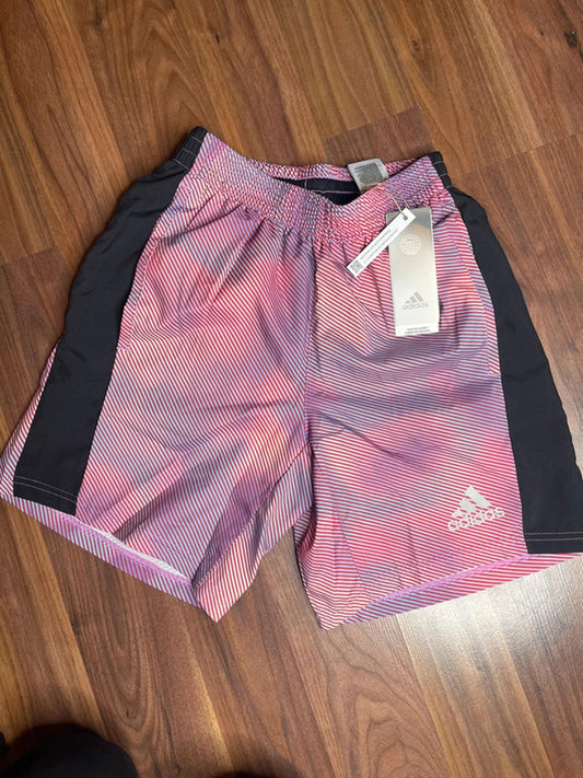Adidas own the run colorblock shorts men size XS