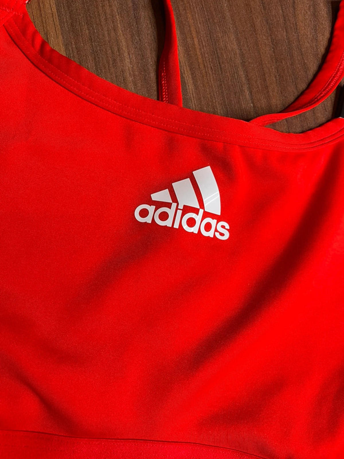 Adidas Aeroreact women red sport bra size 2XL