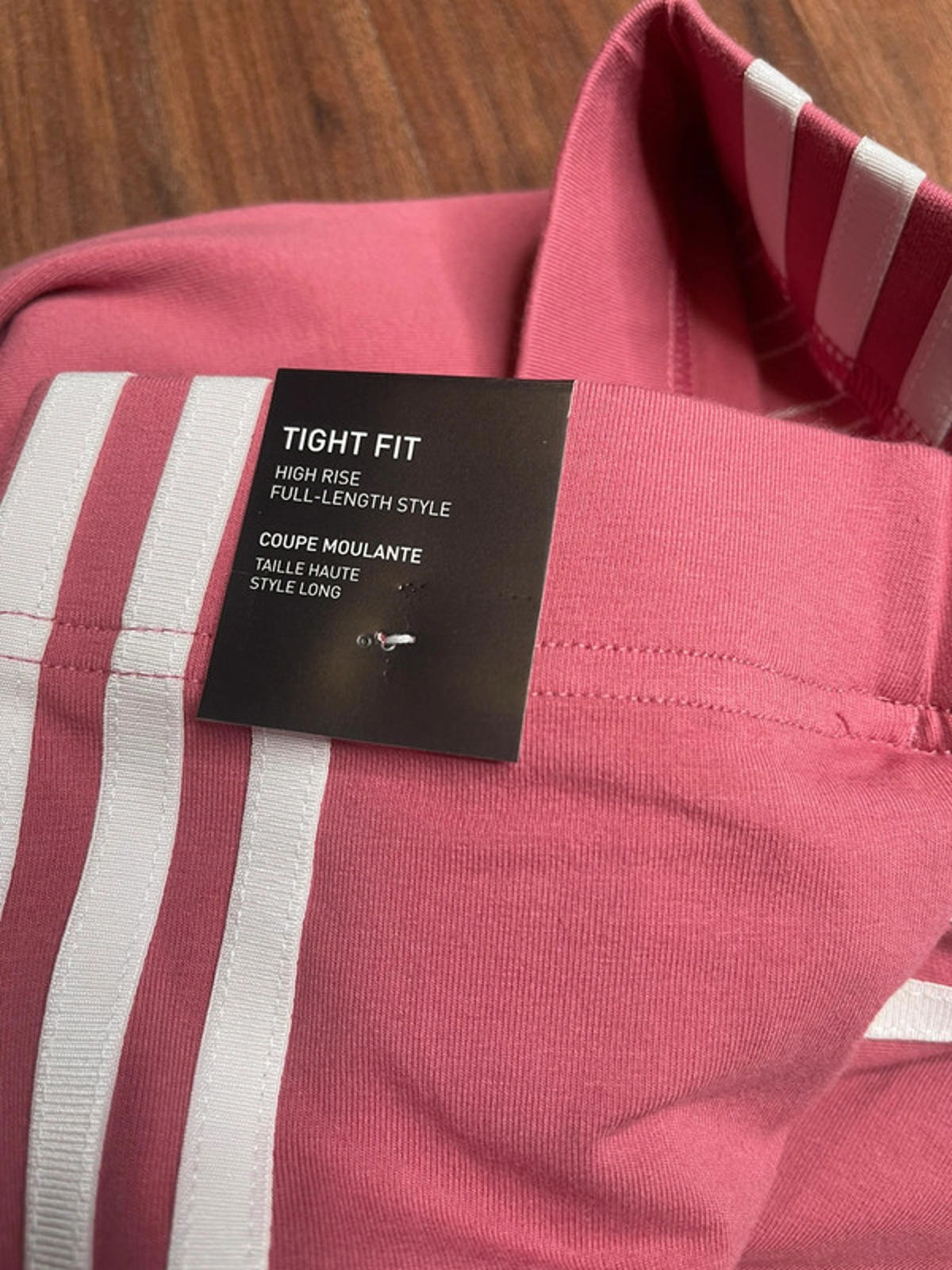 adidas Future Icons 3-Stripes training Leggings pink Womens size XS