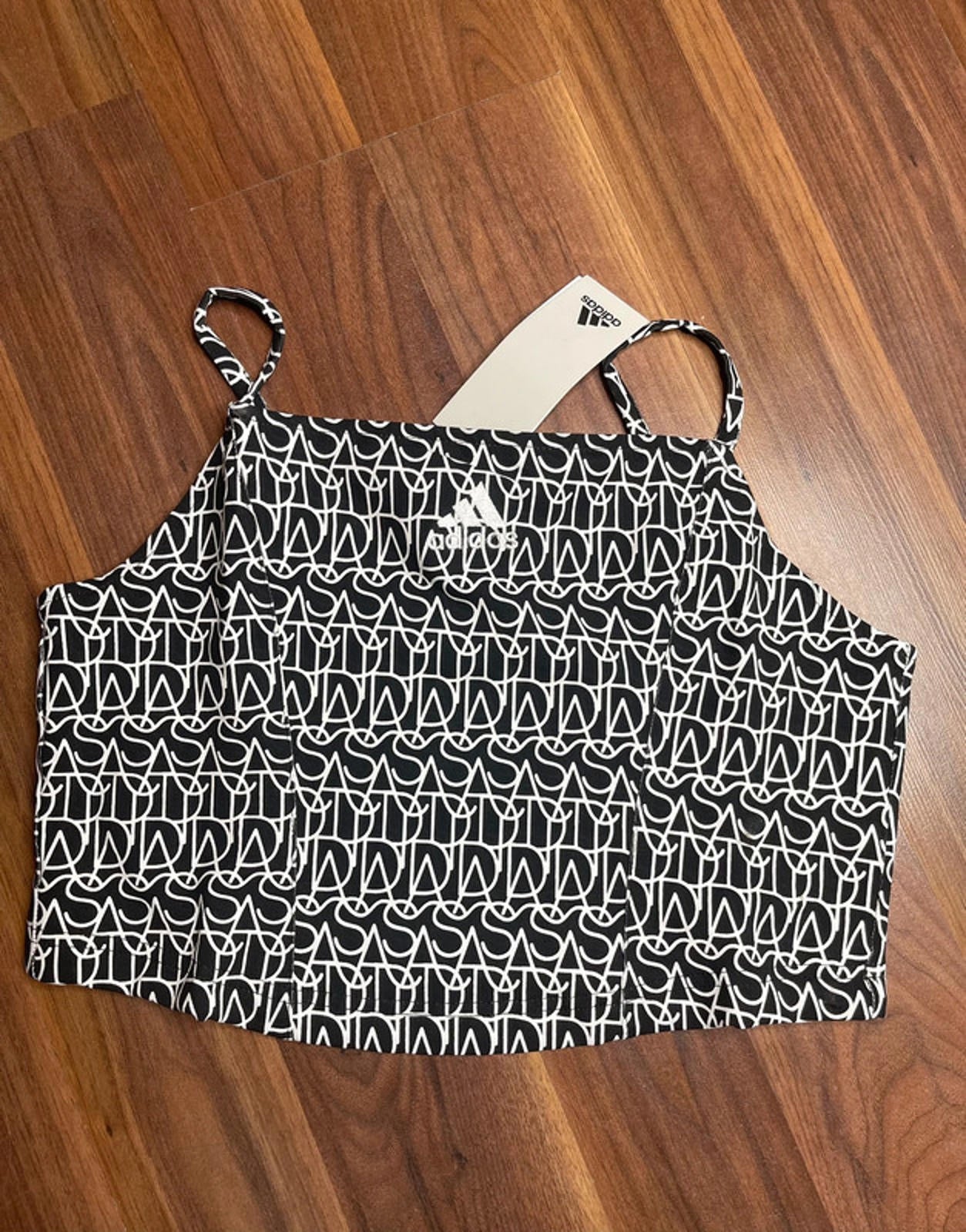 Adidas all over top tank women size 10