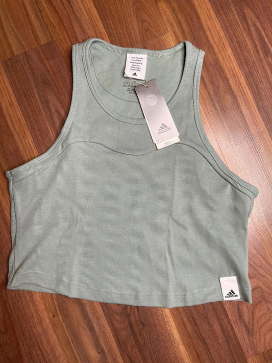 Adidas rib tank women size 12