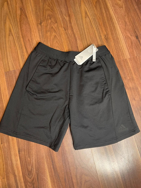 Adidas men training shorts black size S