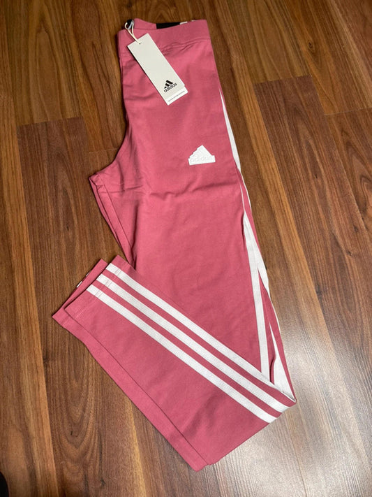 Adidas future icons 3 stripes tight fit leggings size XS