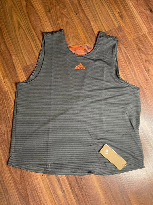 Adidas prime blue training top tank women size L