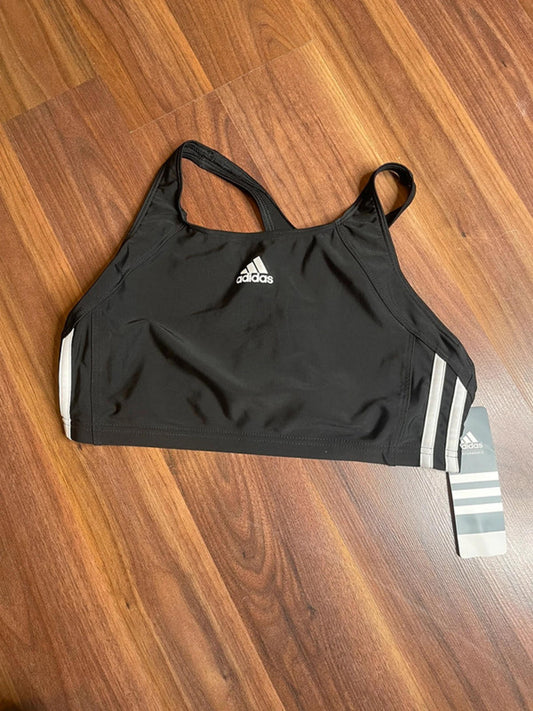 Adidas essence core 3 stripes swim/training bra size 38’