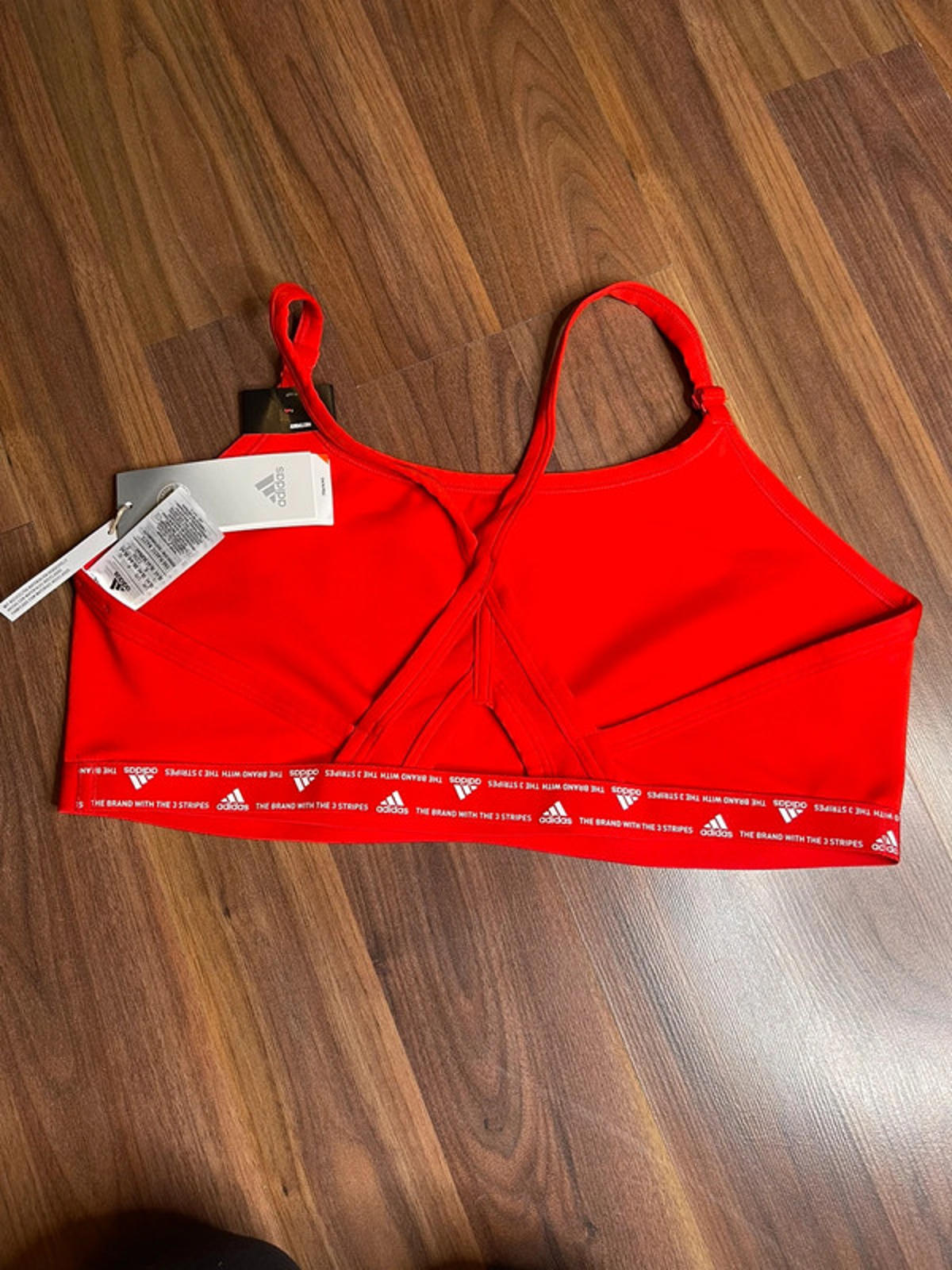 Adidas Aeroreact women red sport bra size 2XL