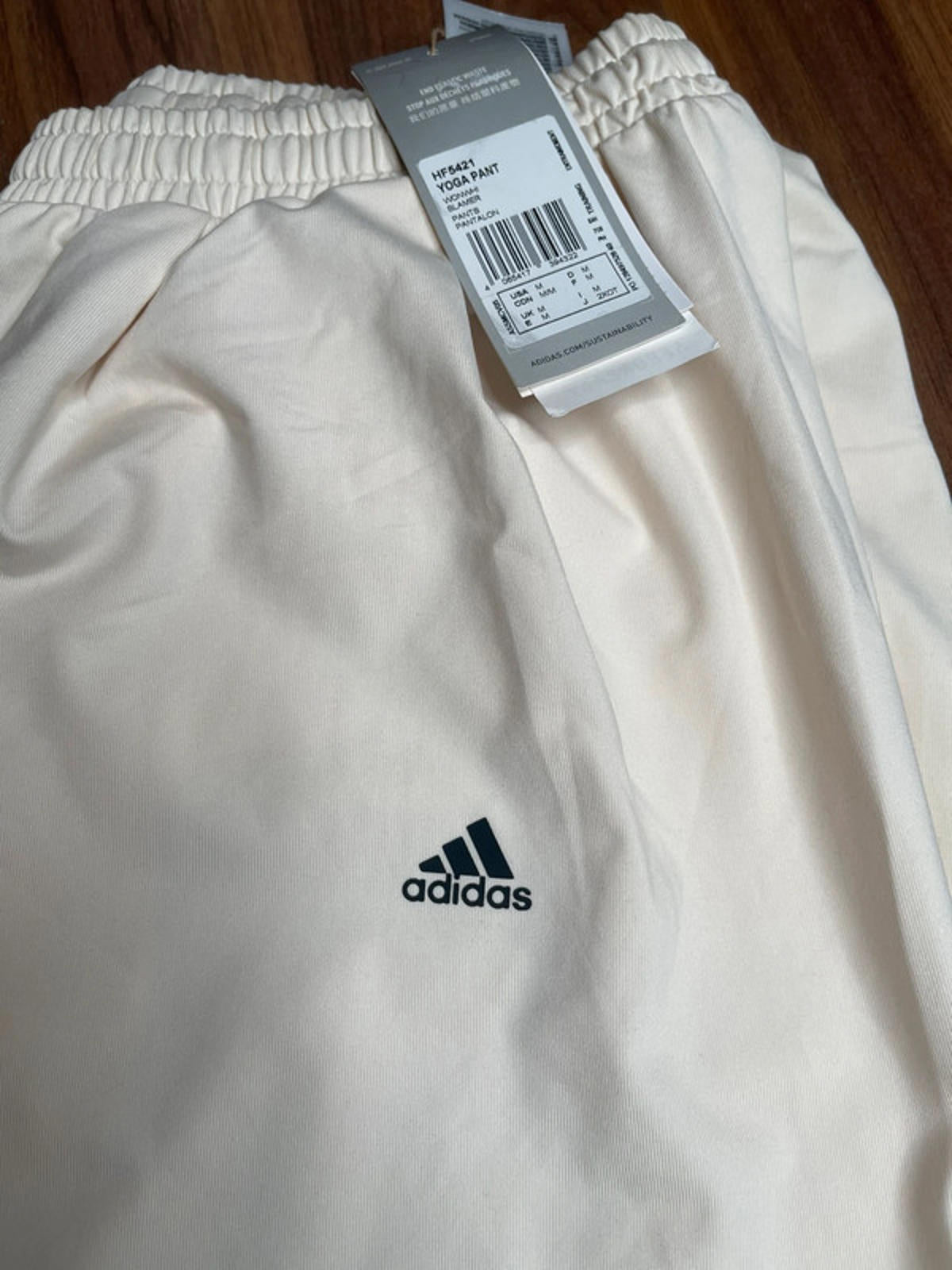 Adidas yoga pants men size Medium