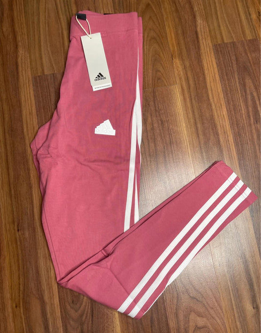 adidas Future Icons 3-Stripes training Leggings pink Womens size XS
