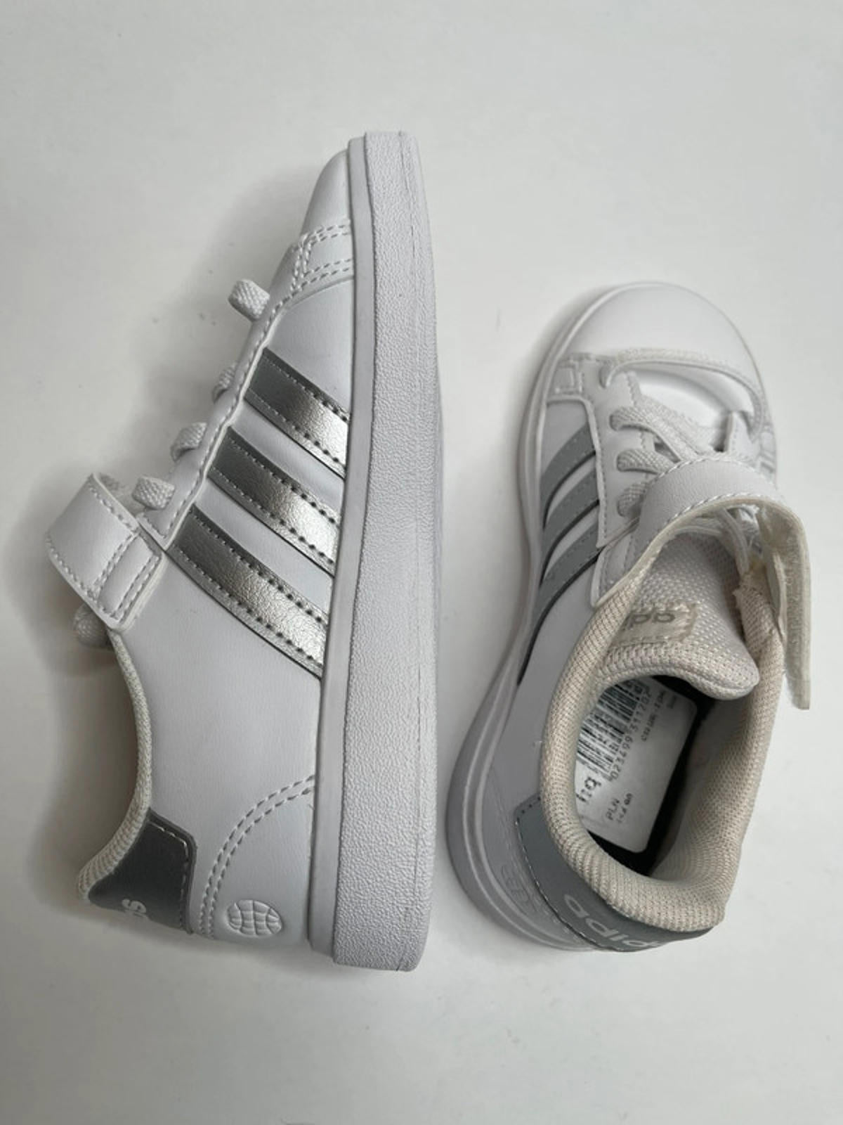 adidas Grand Court Trainers Child Girls size 10k
